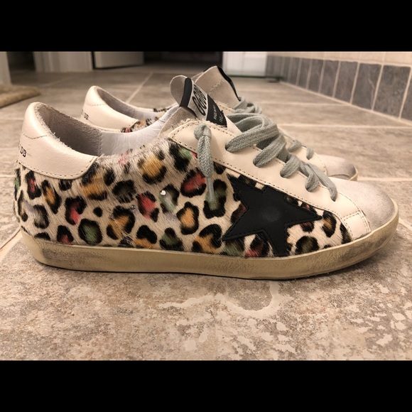animal print golden goose